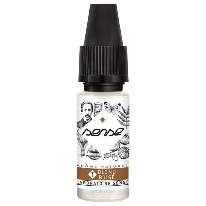 e-liquide phodé tabac blond boisé de la marque Sense flacon de 10 ml